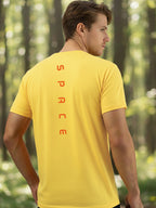 Greylongg Round Neck Space Design Printed T-Shirt.