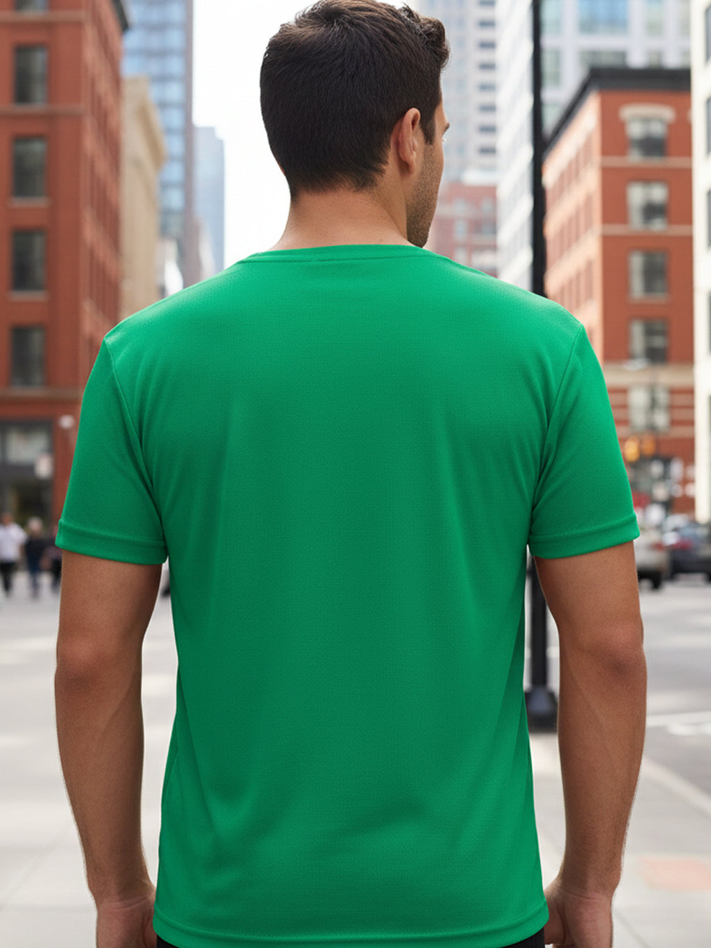 Greylongg Round Neck T-Shirt.