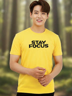 Greylongg Round Neck Streetwear Design Printed T-Shirt.