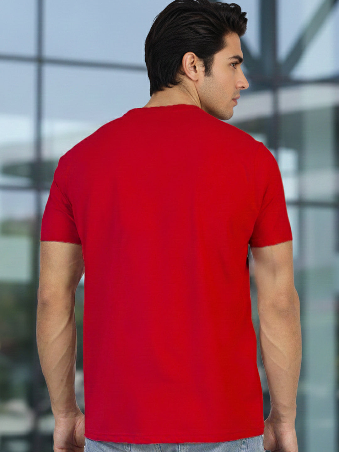 Greylongg Round Neck T-Shirt.