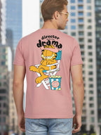 Greylongg Round Neck Garfield Design Printed T-Shirt.
