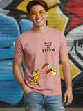 Greylongg Round Neck Garfield Design Printed T-Shirt.