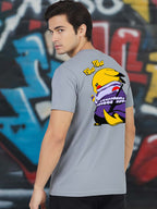 Greylongg Round Neck Cartoon Pika-chu Design Printed T-Shirt.