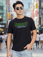 Greylongg Round Neck Disney Design Printed T-Shirt.