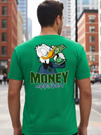 Greylongg Round Neck Disney Design Printed T-Shirt.