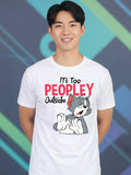 Greylongg Round Neck Cartoon Tom Design Printed T-Shirt.