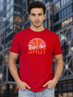 Greylongg Round Neck Sport Design Printed T-Shirt.