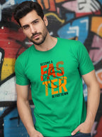 Greylongg Round Neck Sport Design Printed T-Shirt.