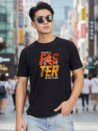 Greylongg Round Neck Sport Design Printed T-Shirt.