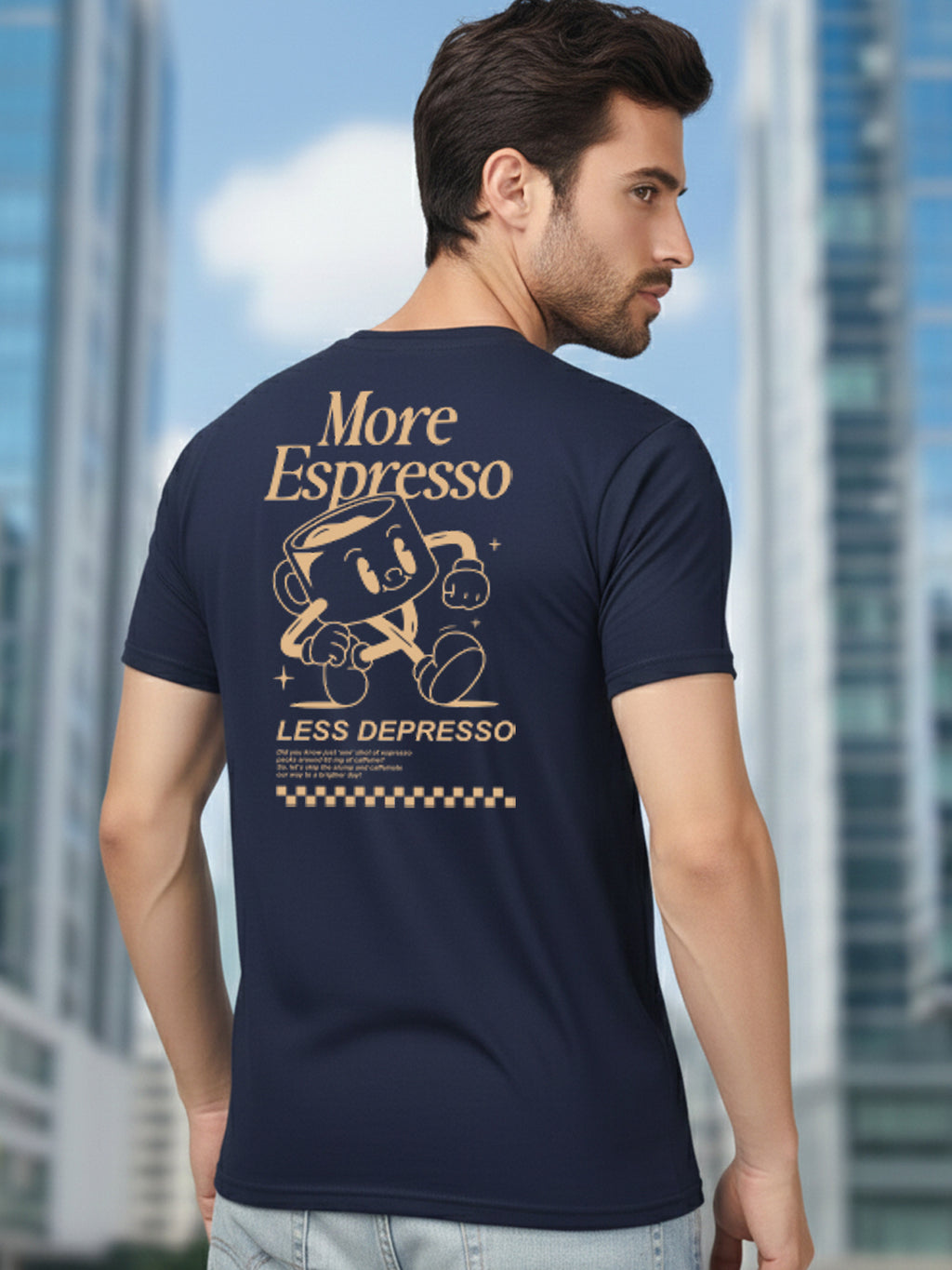Greylongg Round Neck Game  Design Printed T-Shirt.