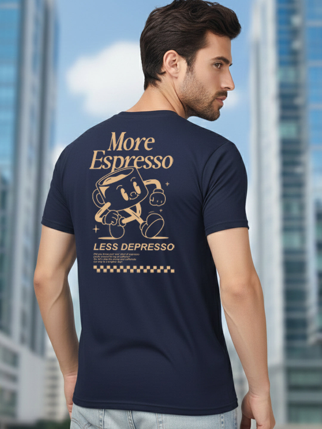 Greylongg Round Neck Game  Design Printed T-Shirt.