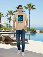 Greylongg Round Neck Northwave Design Printed T-Shirt.