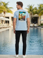 Greylongg Round Neck Game  Design Printed T-Shirt.