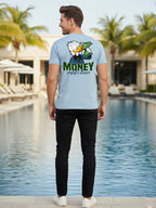 Greylongg Round Neck Disney Design Printed T-Shirt.