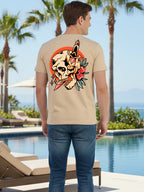 Greylongg Round Neck Streetwear Design Printed T-Shirt.