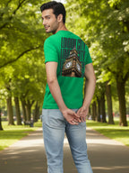 Greylongg Round Neck London City Design Printed T-Shirt.