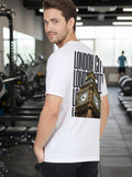 Greylongg Round Neck London City Design Printed T-Shirt.