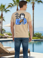 Greylongg Round Neck Joker Design Printed T-Shirt.