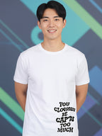 Greylongg Round Neck Joker Design Printed T-Shirt.