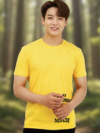 Greylongg Round Neck Joker Design Printed T-Shirt.