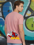 Greylongg Round Iconic Spider Design Printed T-Shirt.