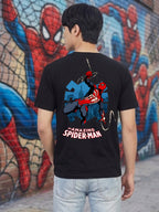Greylongg Round Spider Man Design Printed T-Shirt.
