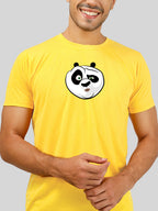 Buddha Jeans Round Neck Panda Design Printed T-shirts