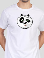 Buddha Jeans Round Neck Panda Design Printed T-shirts