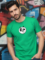 Buddha Jeans Round Neck Panda Design Printed T-shirts