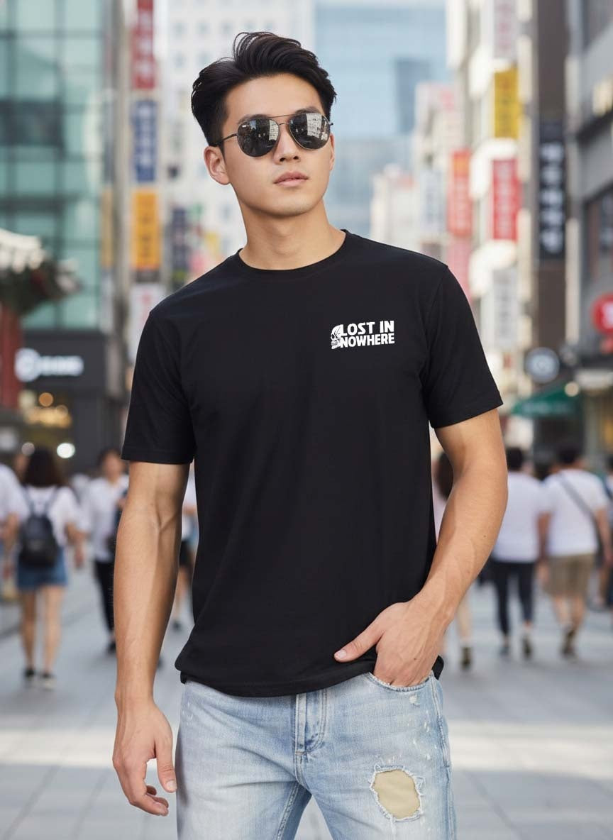 Buddha Jeans Round Neck Nasa Design T-shirts