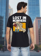 Buddha Jeans Round Neck Nasa Design T-shirts
