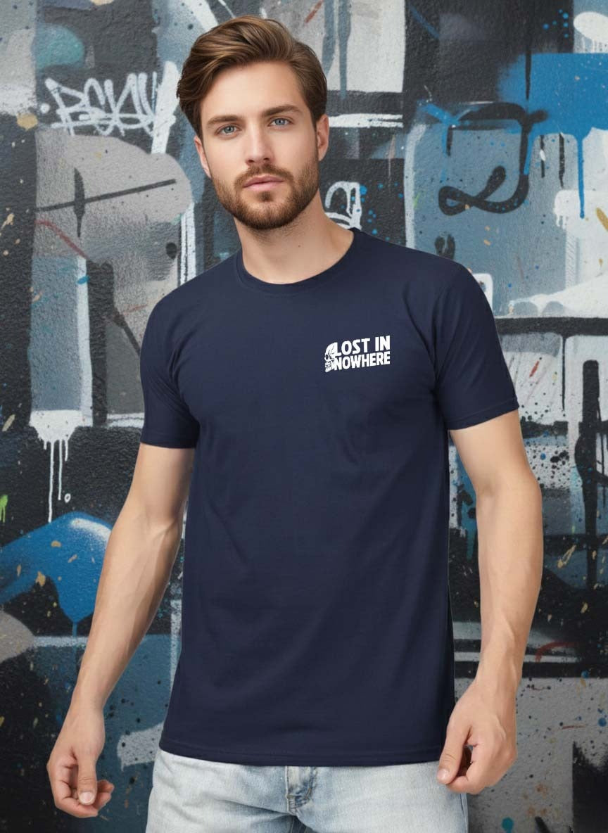 Buddha Jeans Round Neck Nasa Design T-shirts