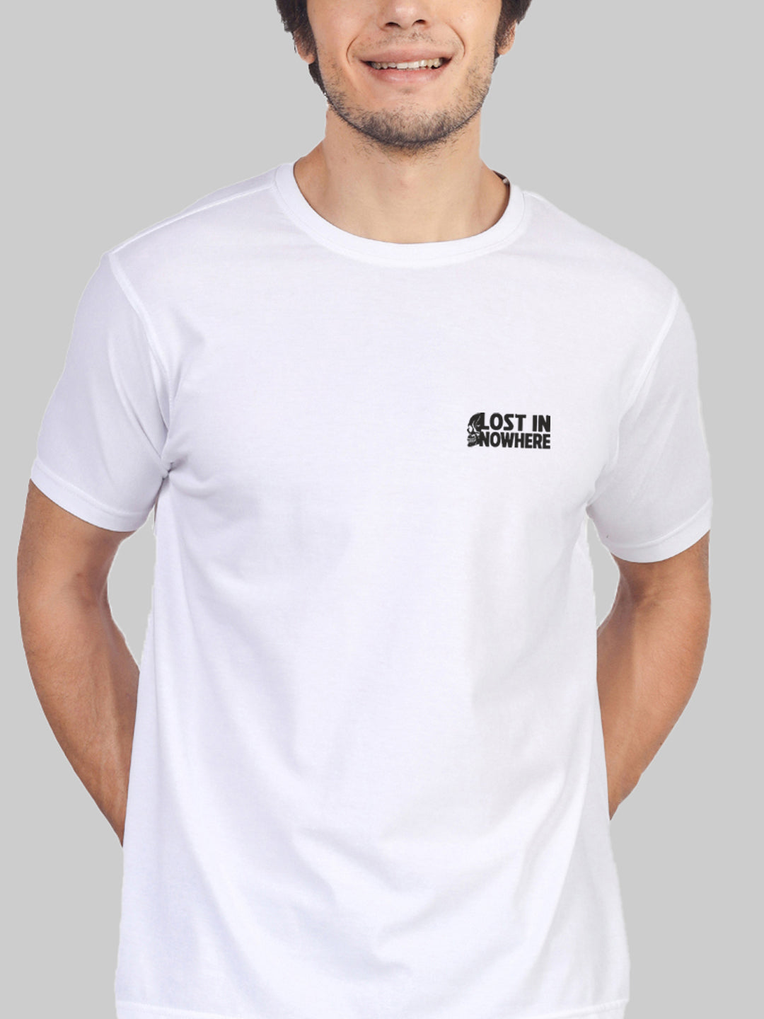 Buddha Jeans Round Neck Nasa Design T-shirts