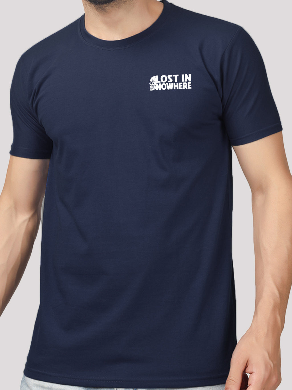 Buddha Jeans Round Neck Nasa Design T-shirts