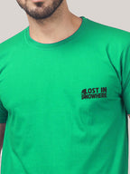 Buddha Jeans Round Neck Nasa Design T-shirts
