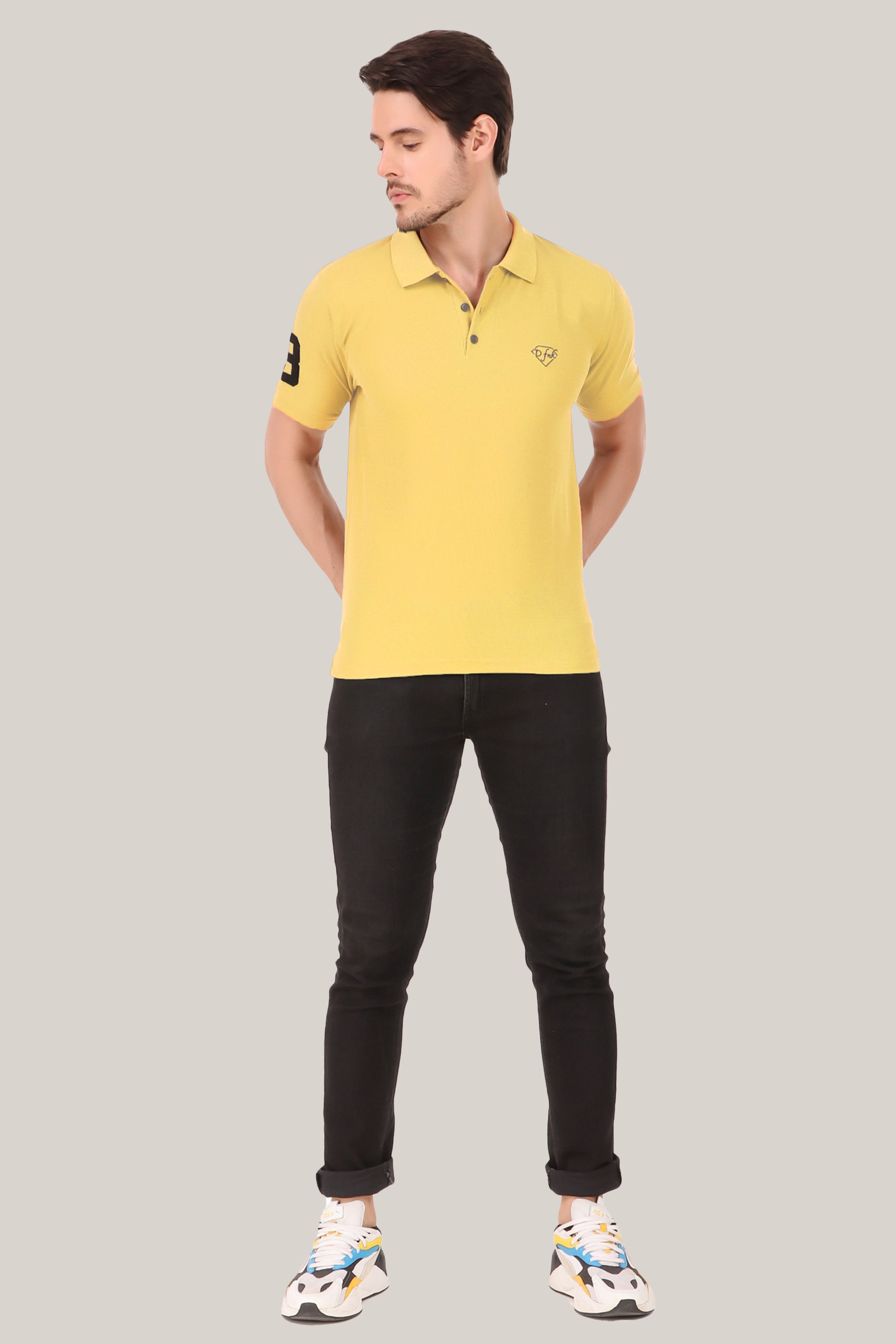 DFNK Men's Polo T-shirt.