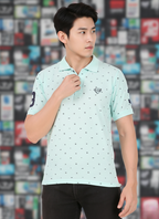DFNK Printed Men's Polo T-shirt.