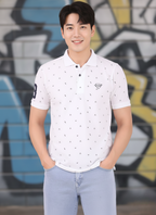DFNK Printed Men's Polo T-shirt.