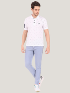 DFNK Printed Men's Polo T-shirt.