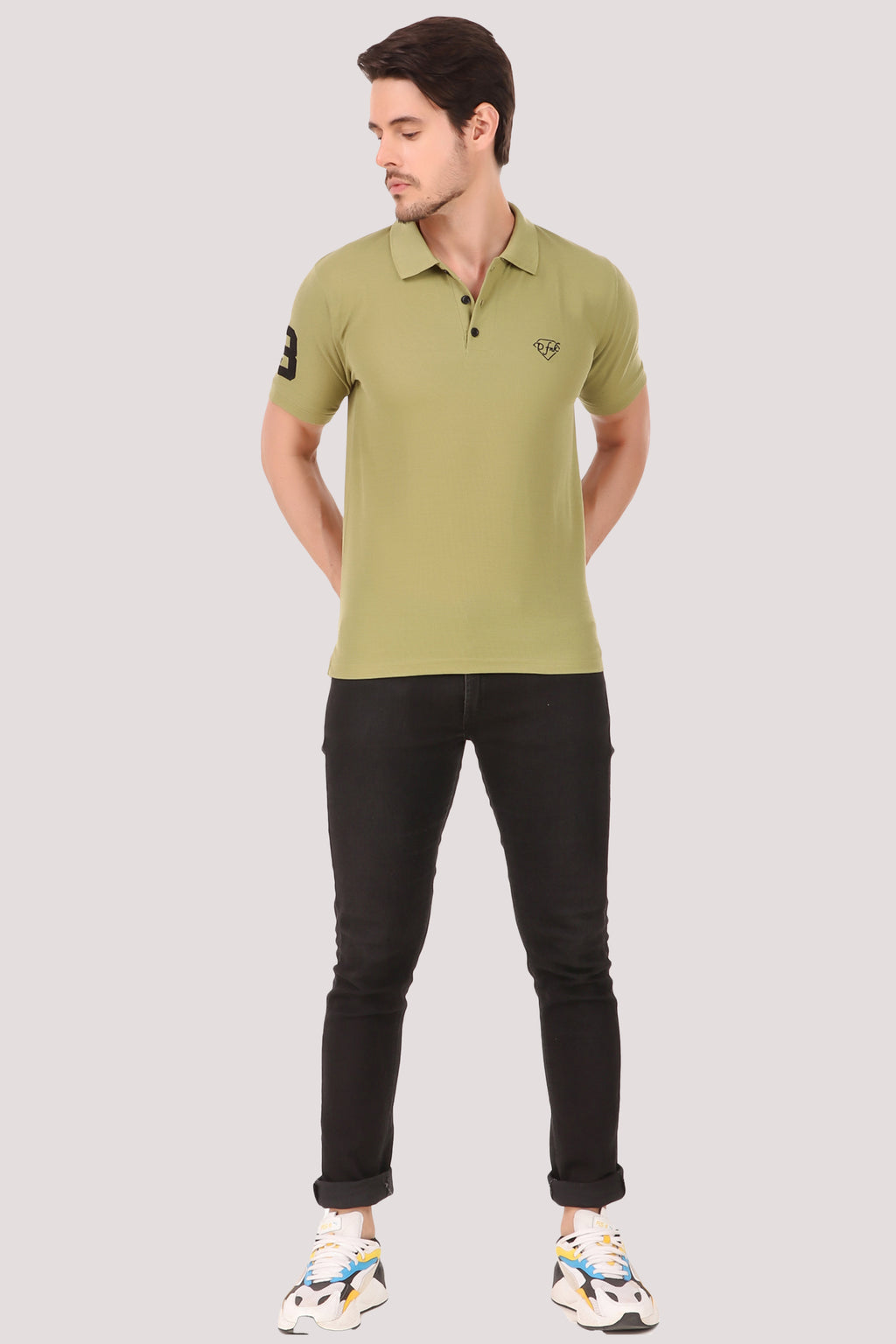 DFNK Men's Polo T-shirt.