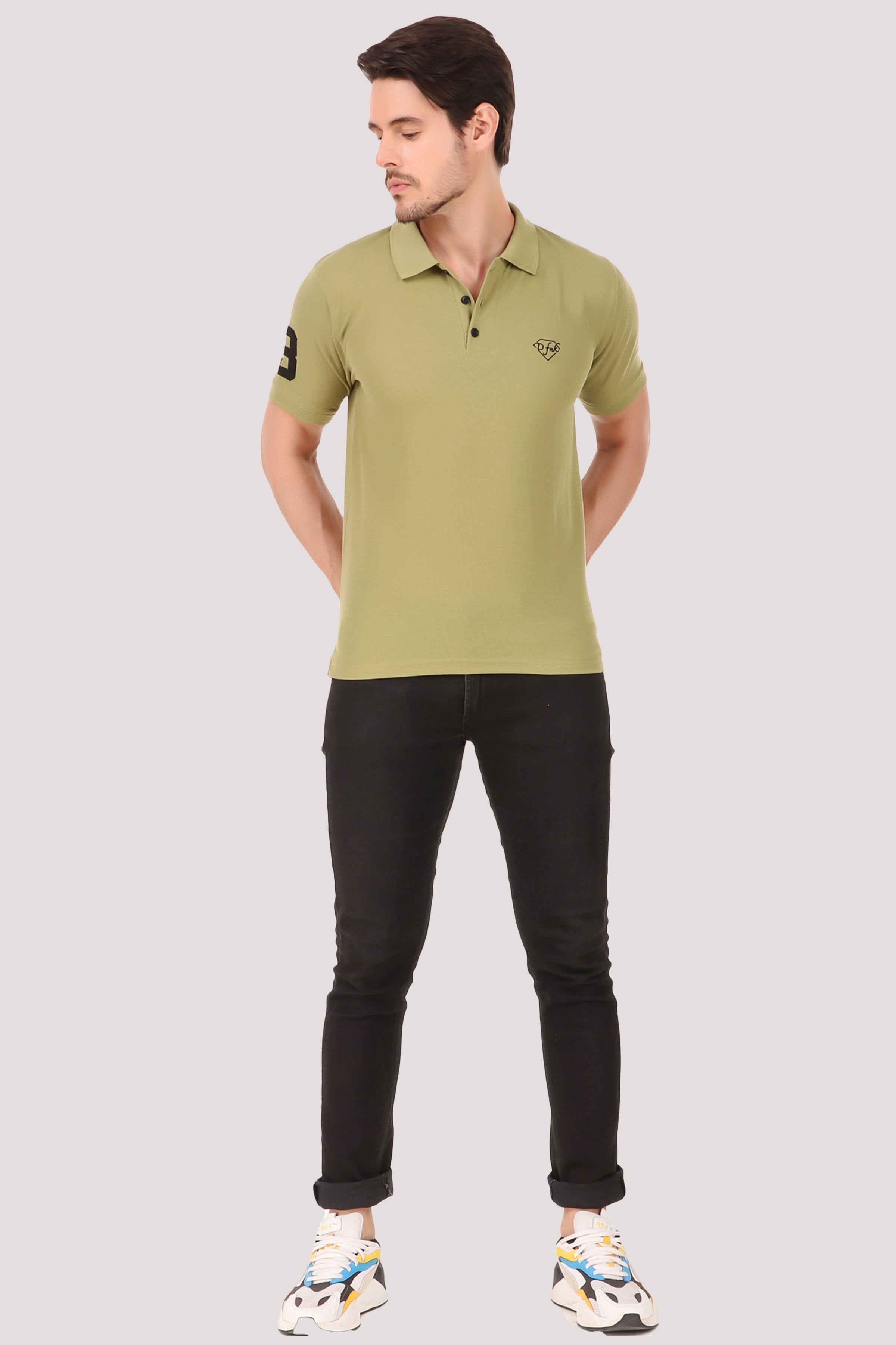 DFNK Men's Polo T-shirt.
