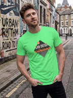 Greylongg Round Neck San Diego Design  printed T-shirts