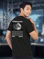 Greylongg Round Neck Nasa Astronauts Design  printed T-shirts
