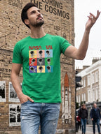 Greylongg Round Neck Nasa Design  printed T-shirts
