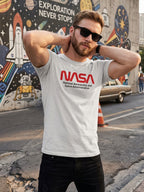 Greylongg Round Neck Nasa Design  printed T-shirts