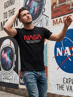 Greylongg Round Neck Nasa Design  printed T-shirts