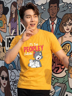 Greylongg Round Neck Tom & Jerry Design printed T-Shirts.