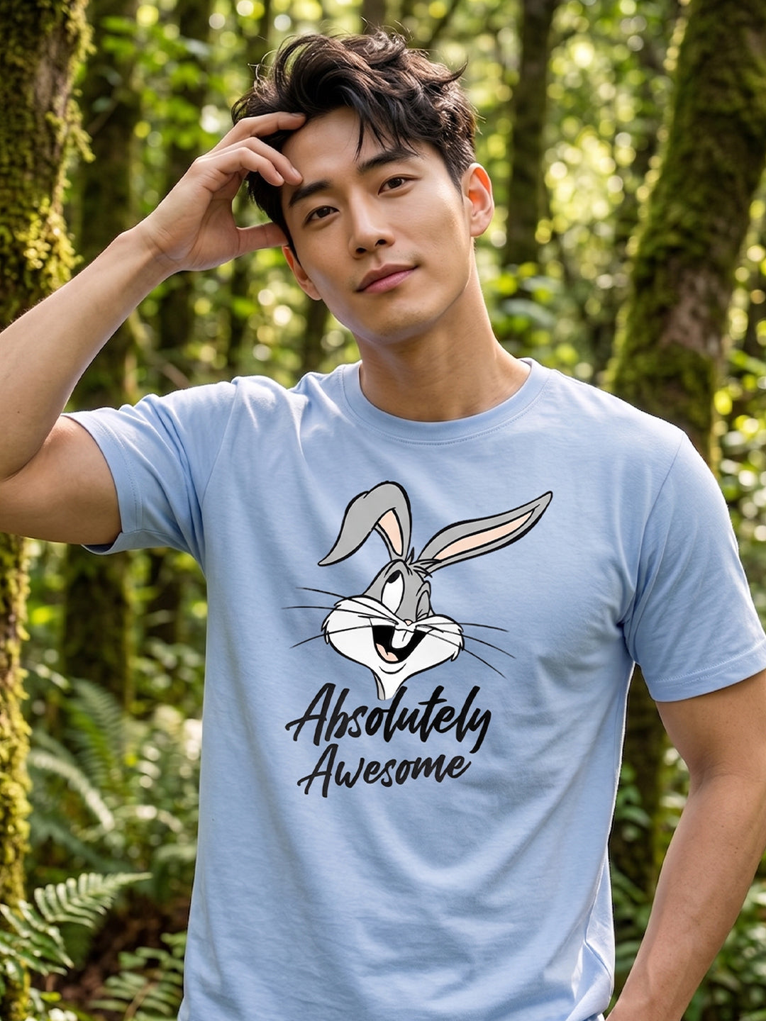 Greylongg Round Neck Disney Design printed T-Shirts.