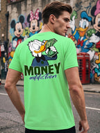 Greylongg Round Neck Disney Design printed T-Shirts.