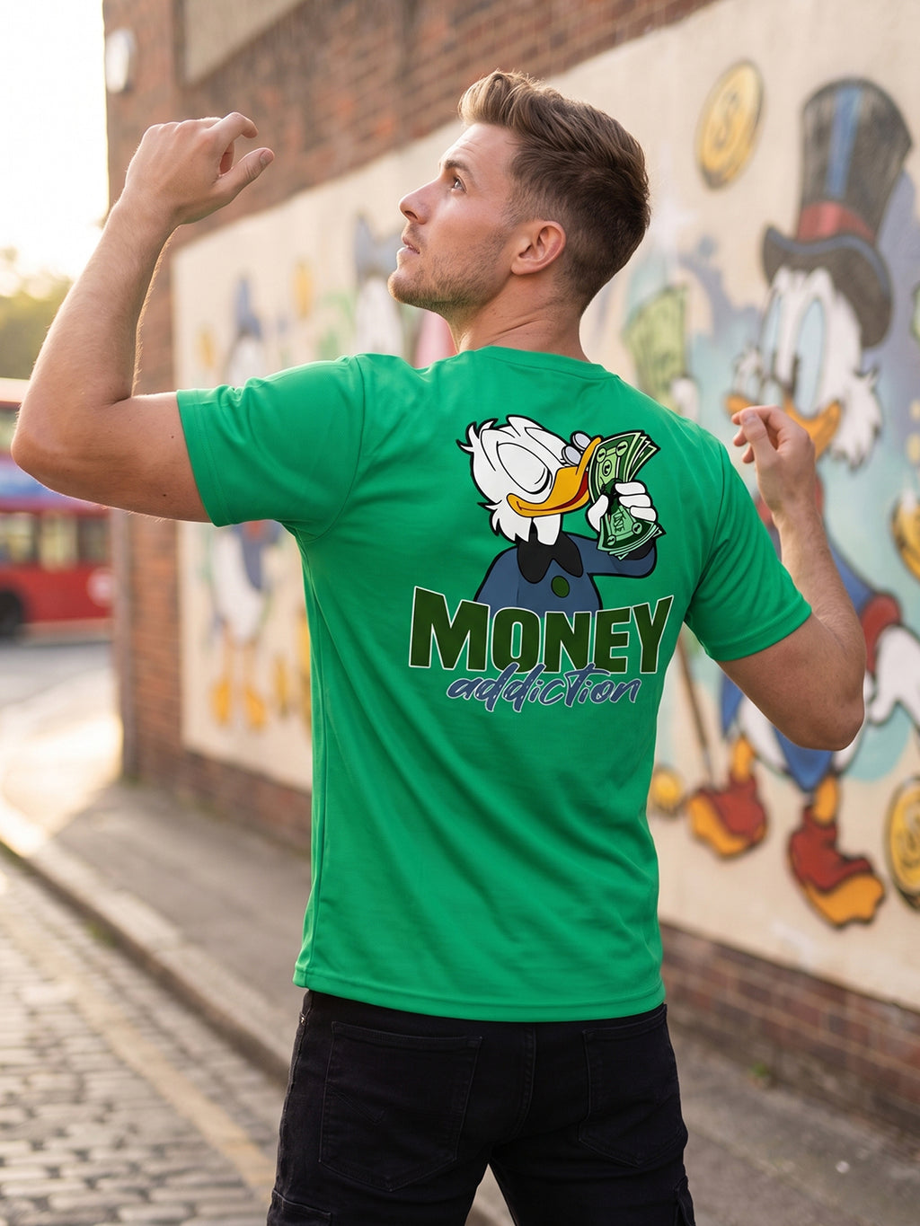 Greylongg Round Neck Disney Design printed T-Shirts.